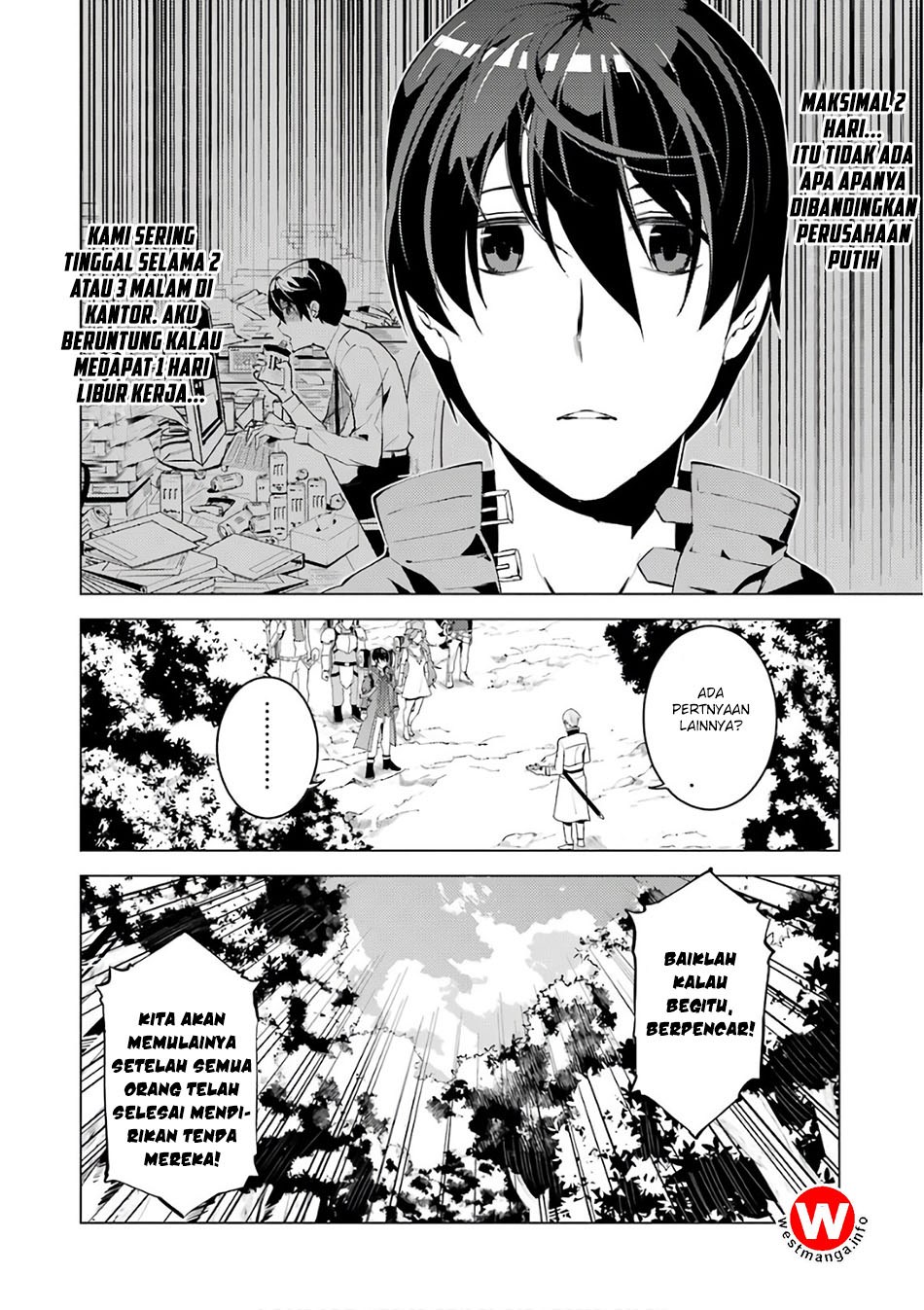 Tensei Kenja no Isekai Raifu Chapter 03.5 Bahasa Indonesia