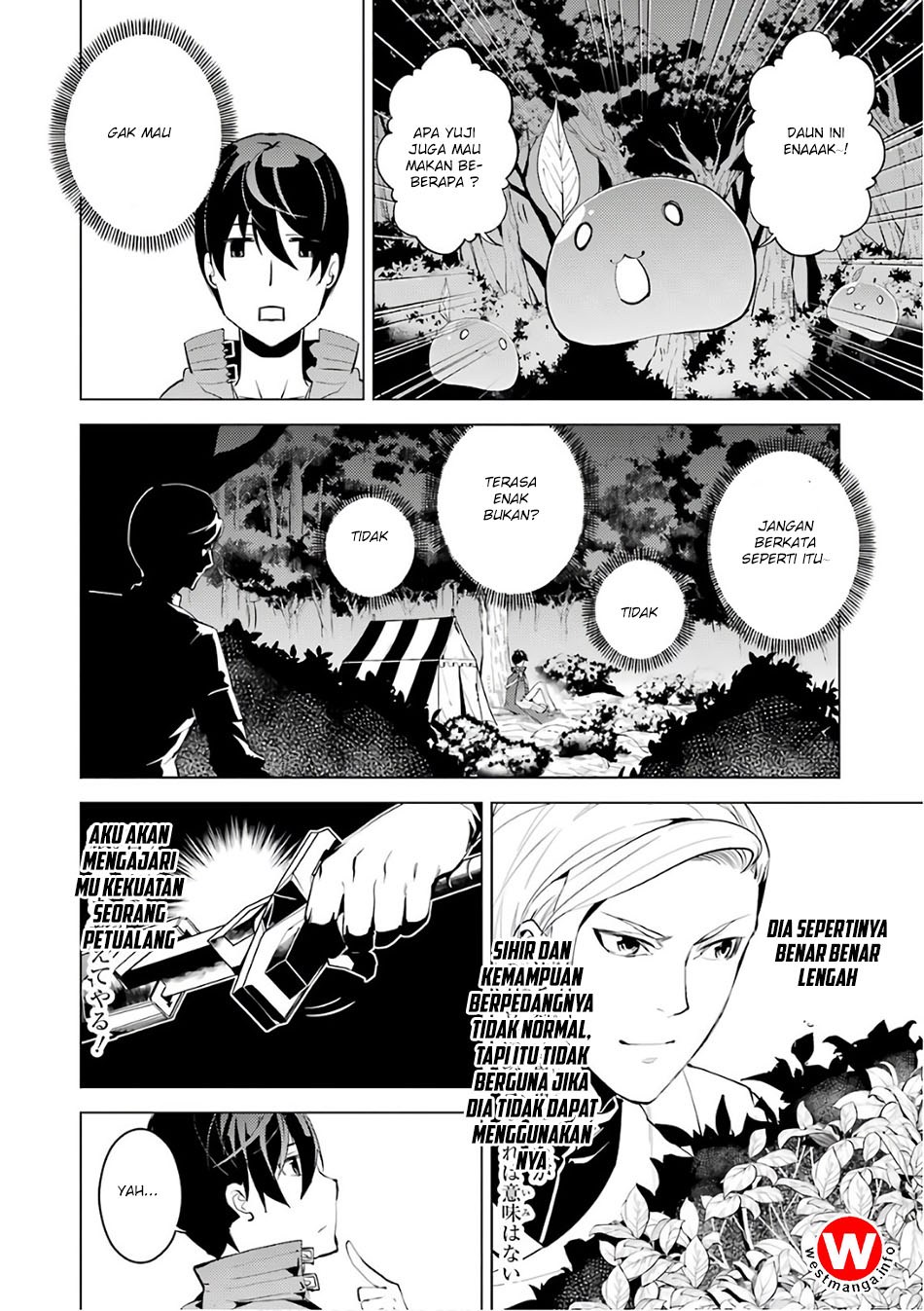 Tensei Kenja no Isekai Raifu Chapter 03.5 Bahasa Indonesia