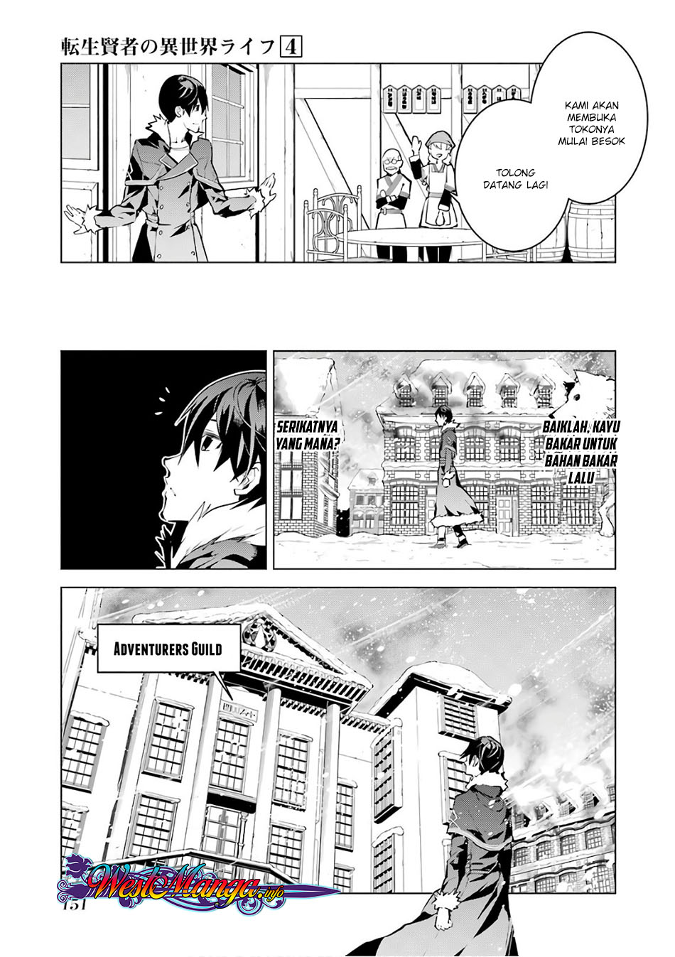 Tensei Kenja no Isekai Raifu Chapter 12.2 Bahasa Indonesia
