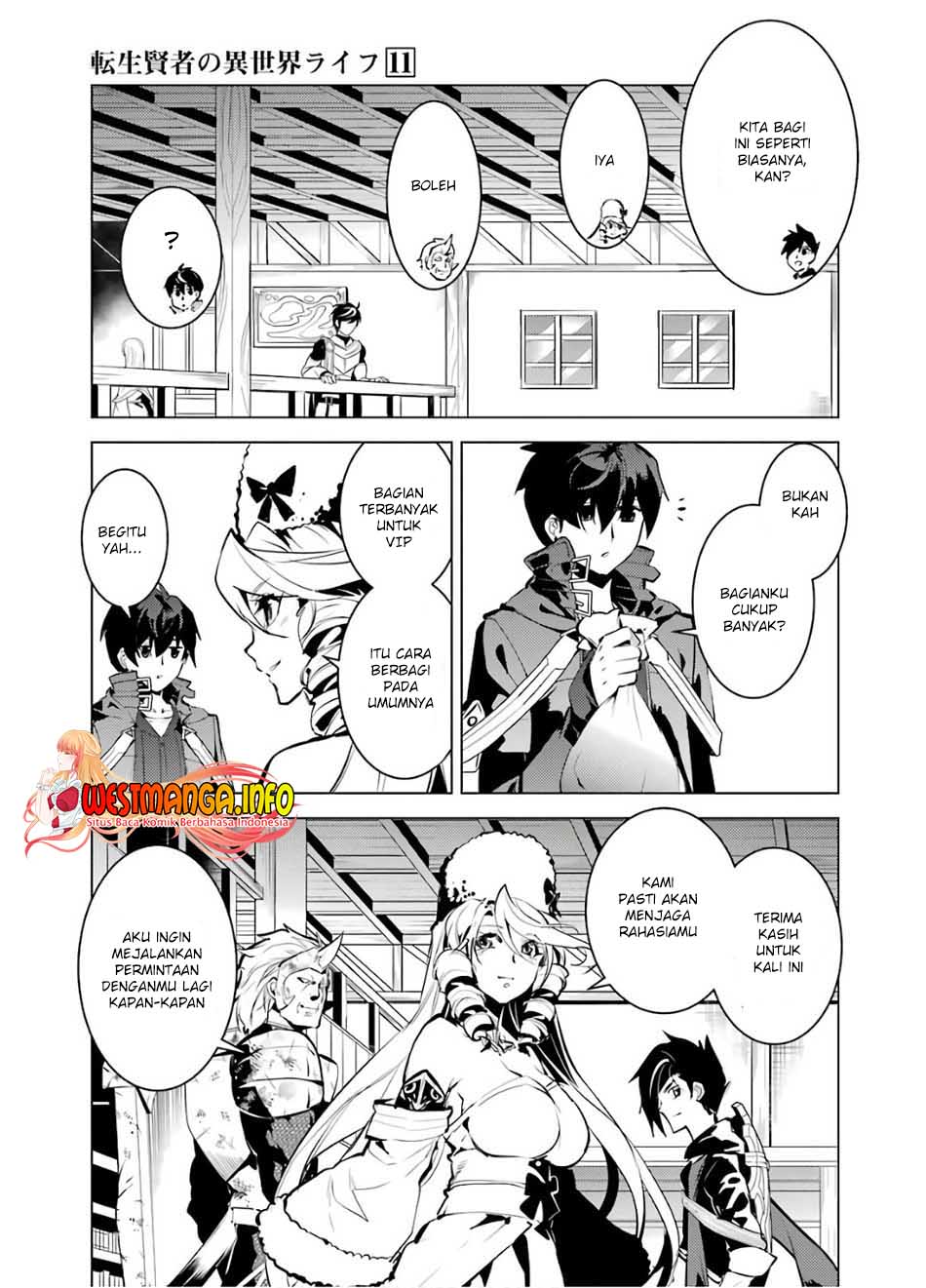 Tensei Kenja no Isekai Raifu Chapter 33 Bahasa Indonesia