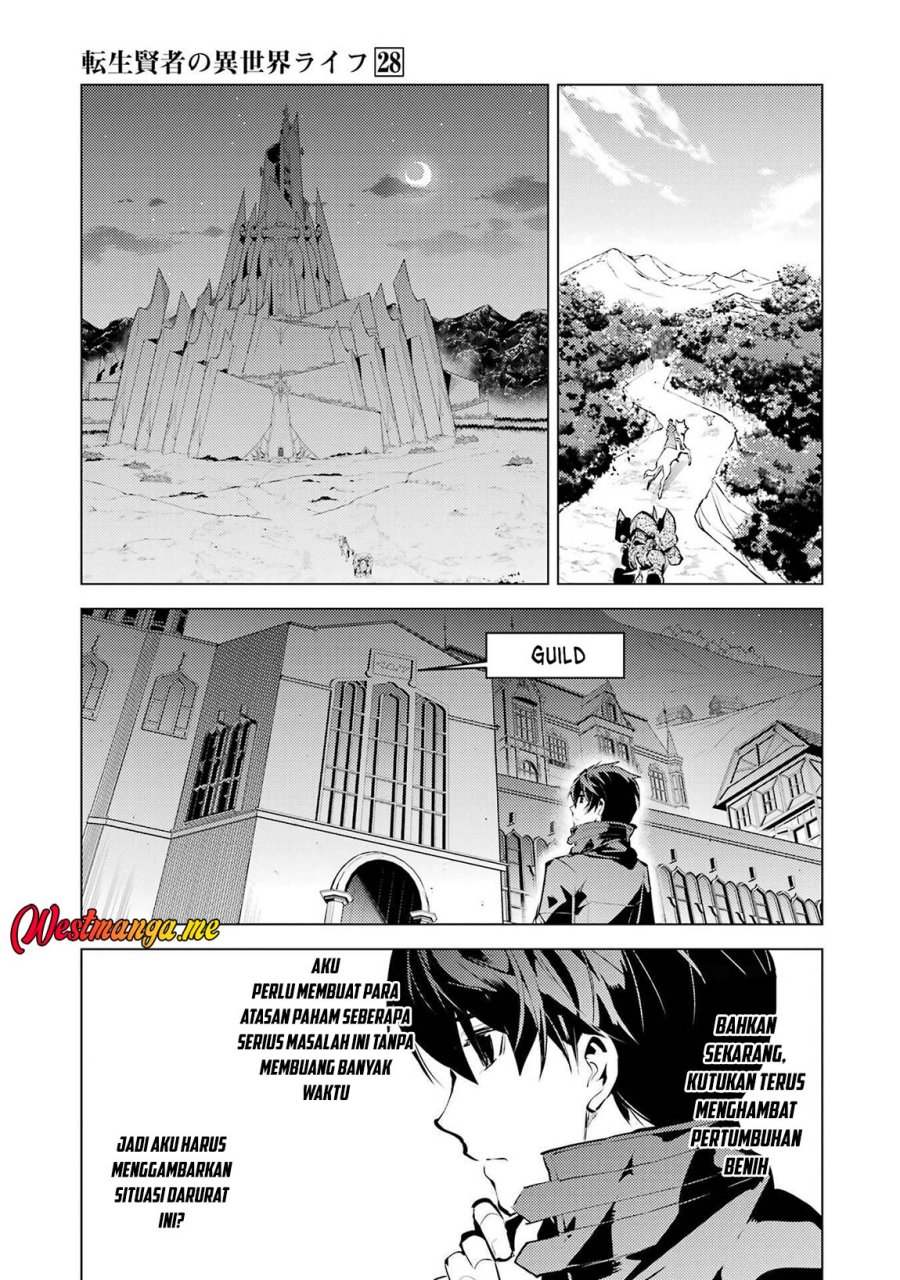 Tensei Kenja no Isekai Raifu Chapter 84 Bahasa Indonesia