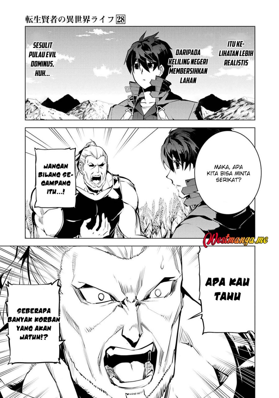 Tensei Kenja no Isekai Raifu Chapter 84 Bahasa Indonesia