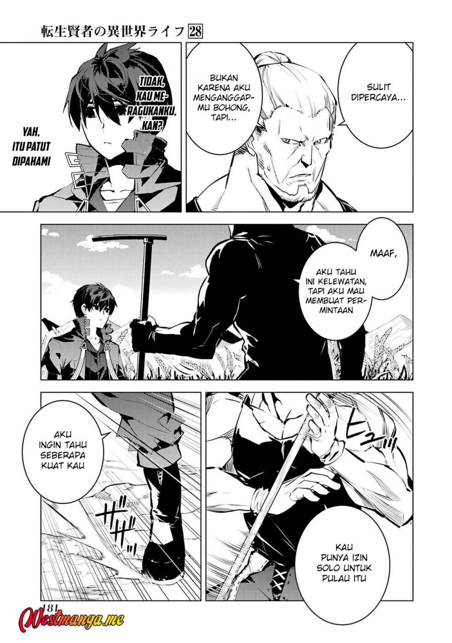 Tensei Kenja no Isekai Raifu Chapter 84 Bahasa Indonesia