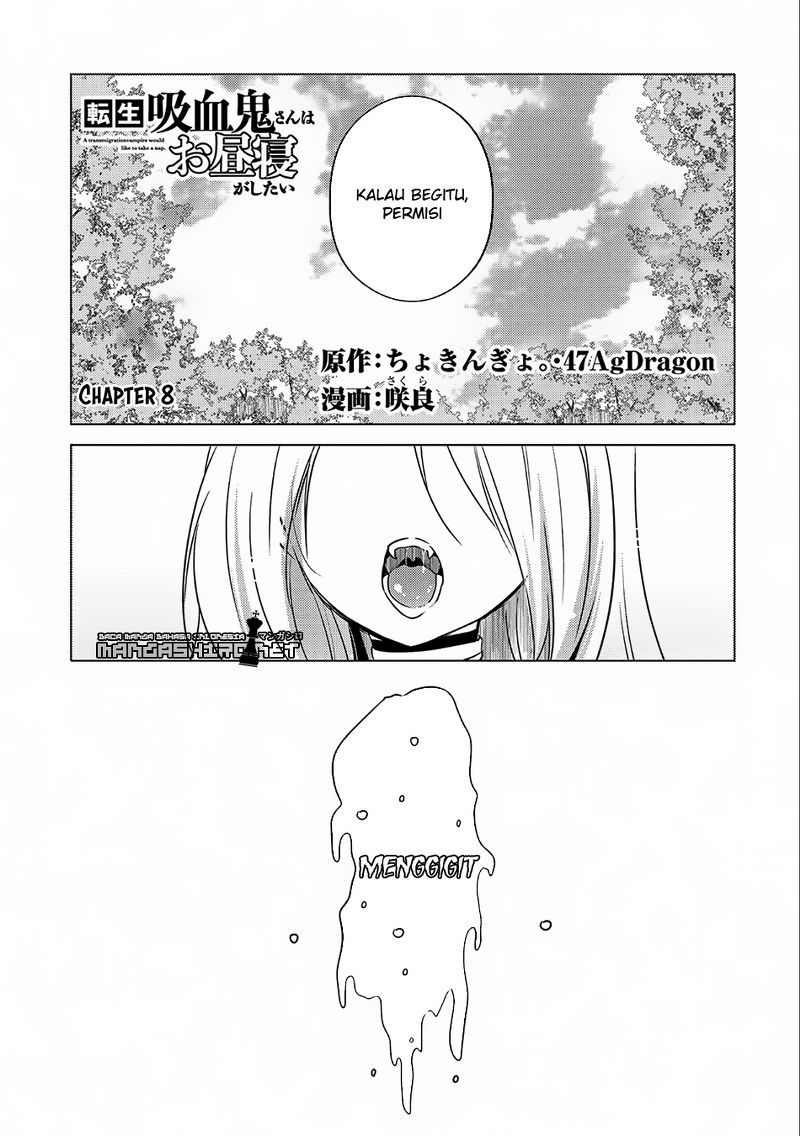 Tensei Kyuuketsukisan wa Ohirune ga Shitai chapter 8