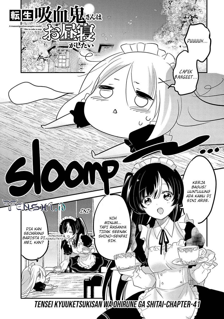 Tensei Kyuuketsukisan wa Ohirune ga Shitai chapter 41