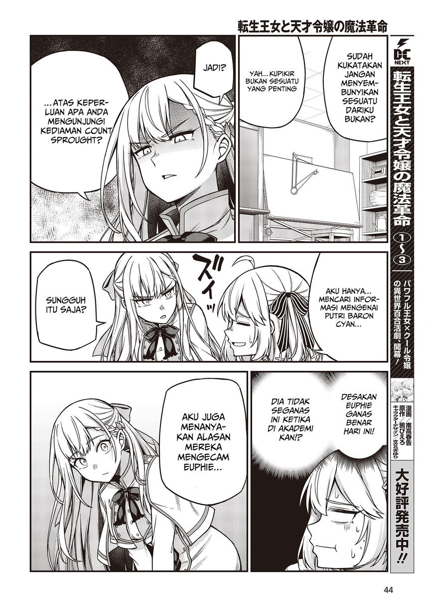 Tensei Oujo to Tensai Reijou no Mahou Kakumei chapter 22