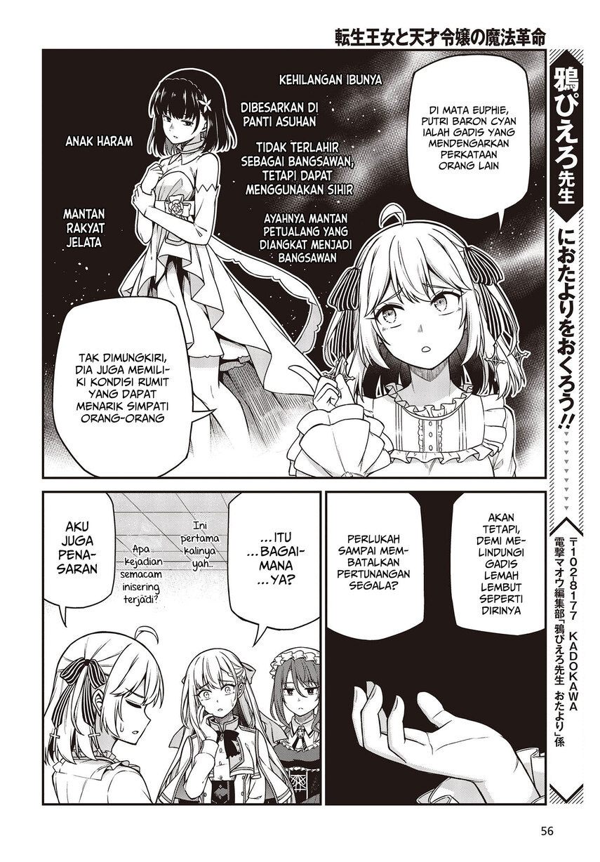 Tensei Oujo to Tensai Reijou no Mahou Kakumei chapter 22