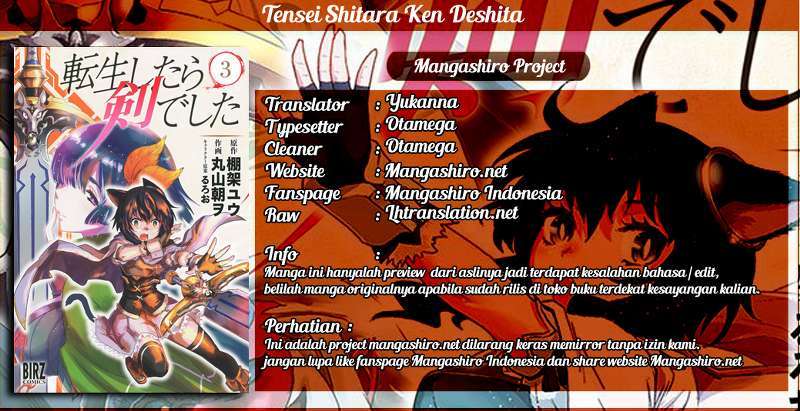 Tensei Shitara Ken Deshita Chapter 20 Bahasa Indonesia