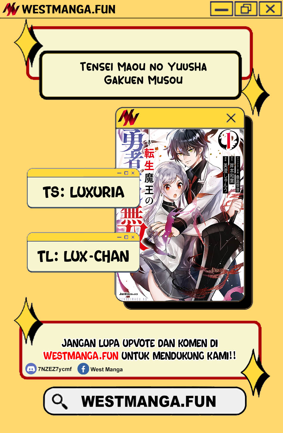 Tensei Maou no Yuusha Gakuen Musou chapter 4