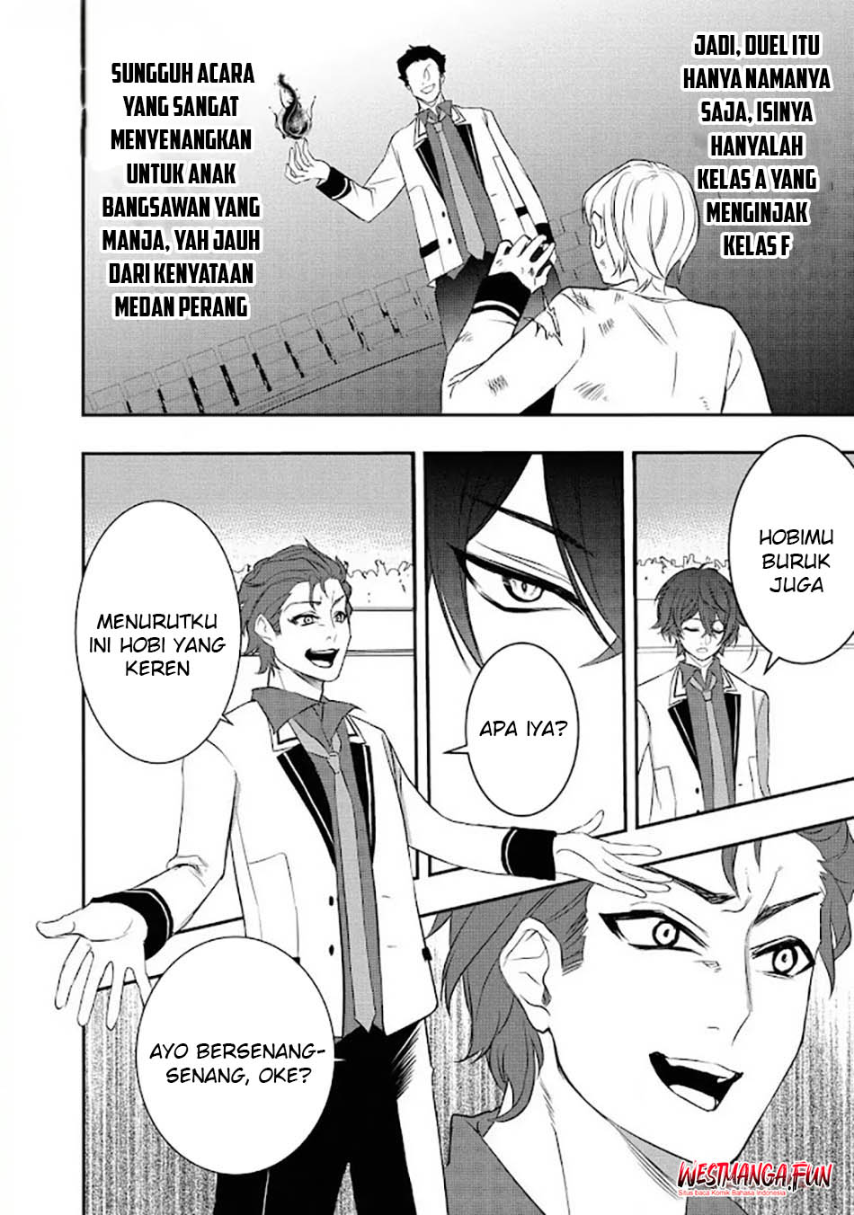 Tensei Maou no Yuusha Gakuen Musou chapter 4