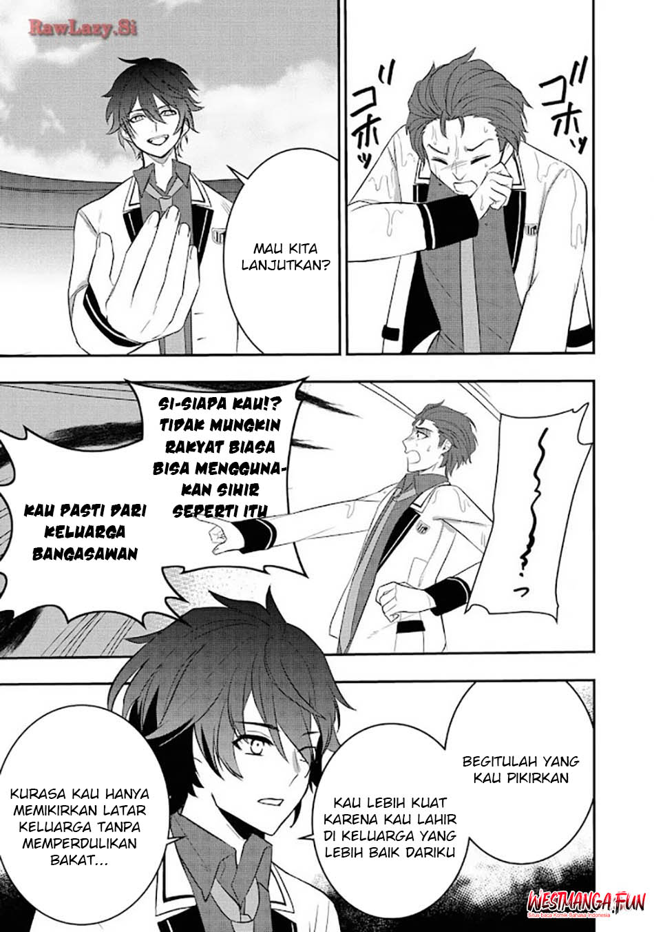 Tensei Maou no Yuusha Gakuen Musou chapter 4