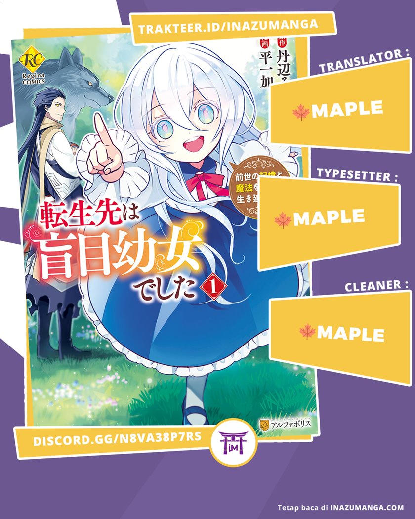 Tensei-saki wa Moumoku Youjo deshita: Zense no Kioku to Mahou wo Tayori ni Ikinobimasu chapter 8
