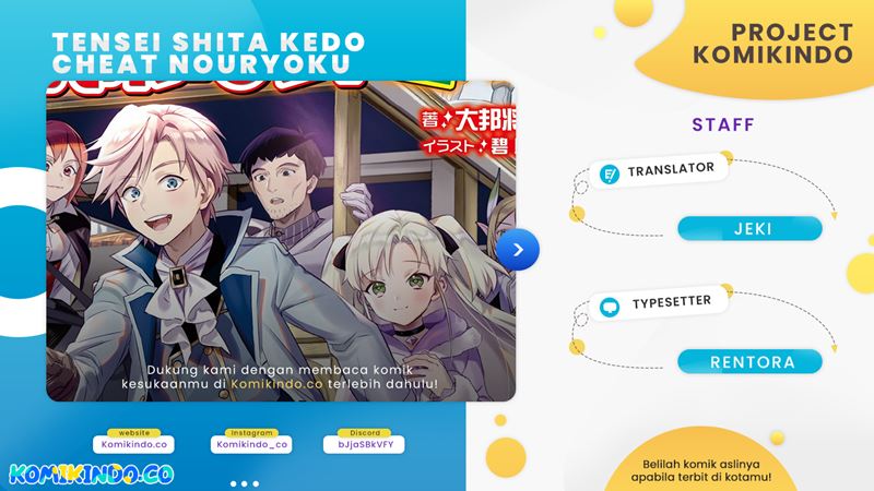 Tensei Shita Kedo Cheat Nouryoku wo Tsukawanai De Ikite Miru Chapter 06.1 Bahasa Indonesia