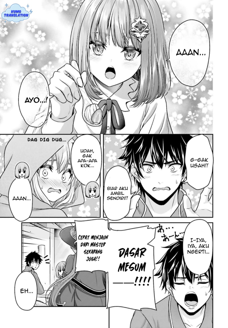 Tensei Shita Kuukan Mahoutsukai wa Shoutai Kakushite Medachitai! chapter 4
