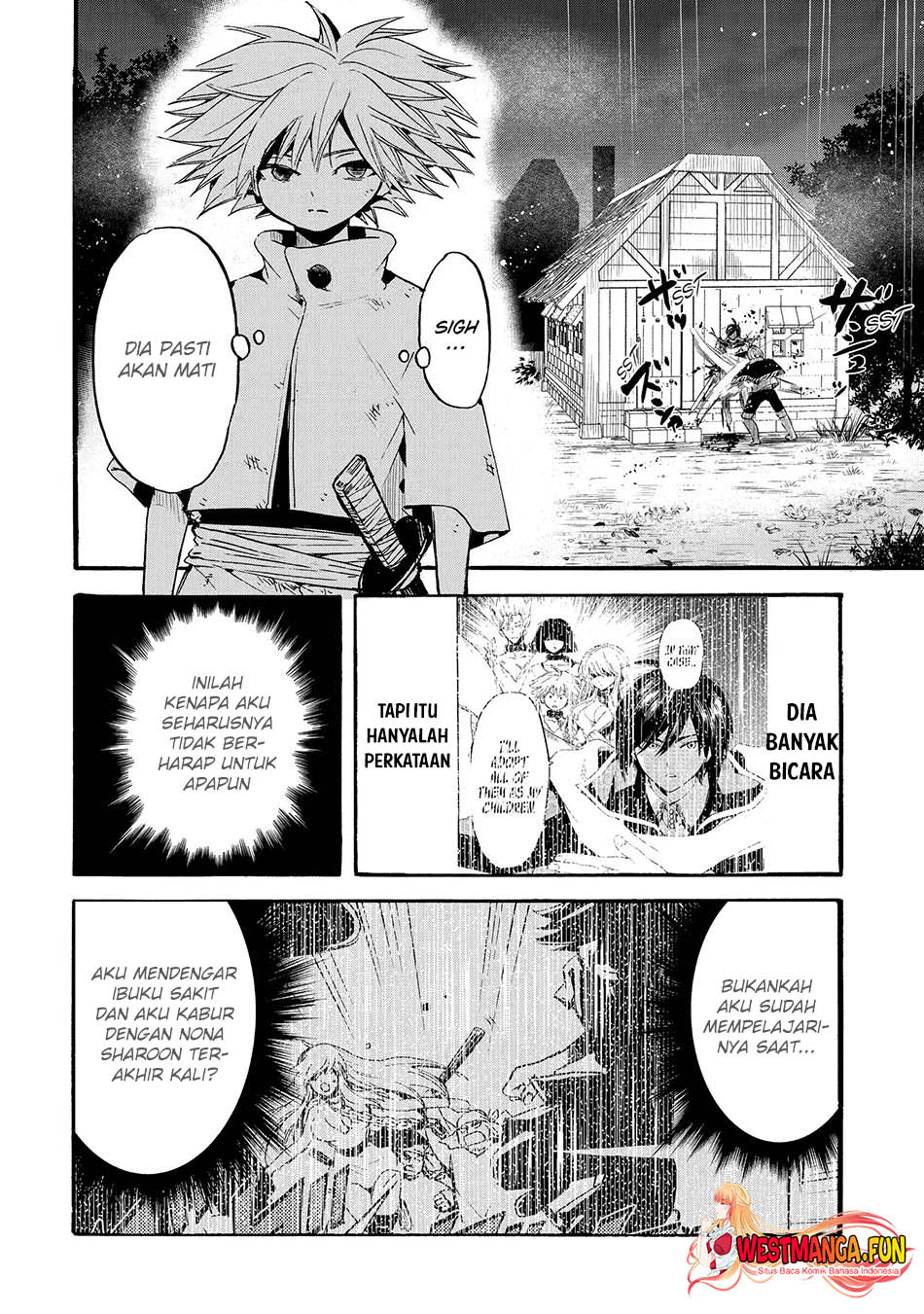 Tensei Shita Moto Dorei, Saikyou no Kizoku ni Natte Toshiue no Musume to Sekai Saikyou wo Mezashimasu Chapter 06.1 Bahasa Indonesia