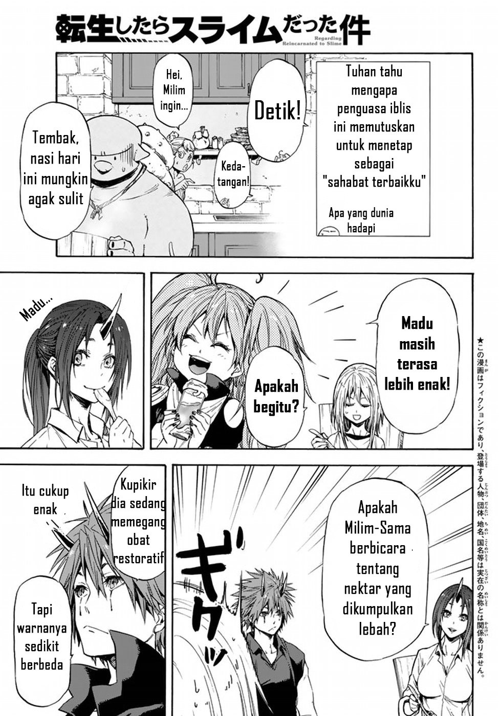 Tensei Shitara Slime Datta Ken Chapter 32 Bahasa Indonesia