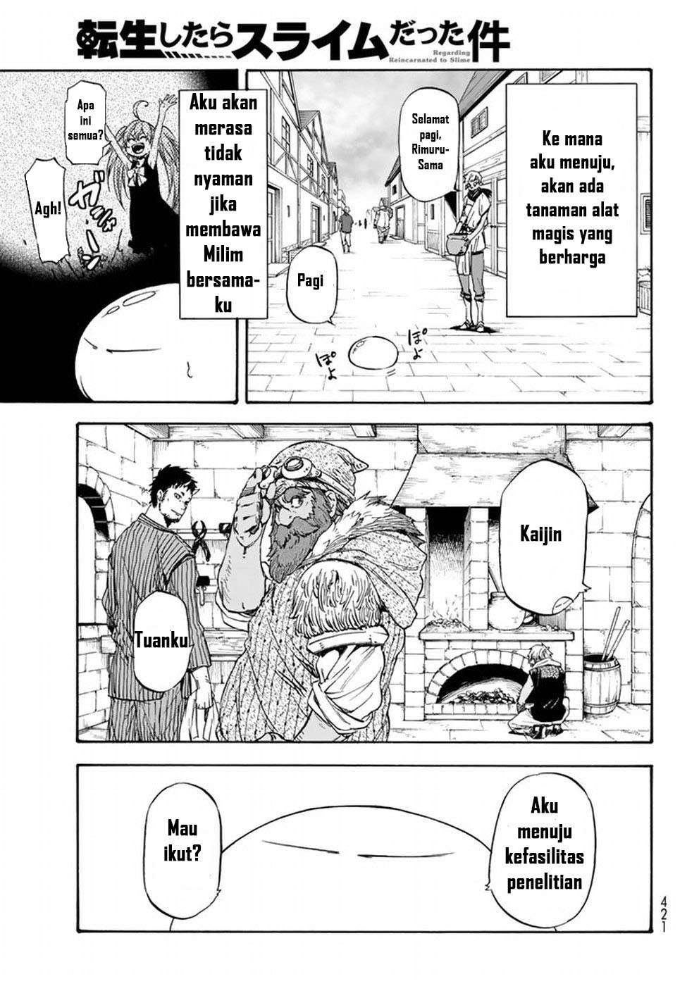 Tensei Shitara Slime Datta Ken Chapter 32 Bahasa Indonesia