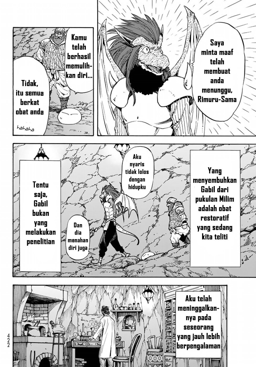 Tensei Shitara Slime Datta Ken Chapter 32 Bahasa Indonesia