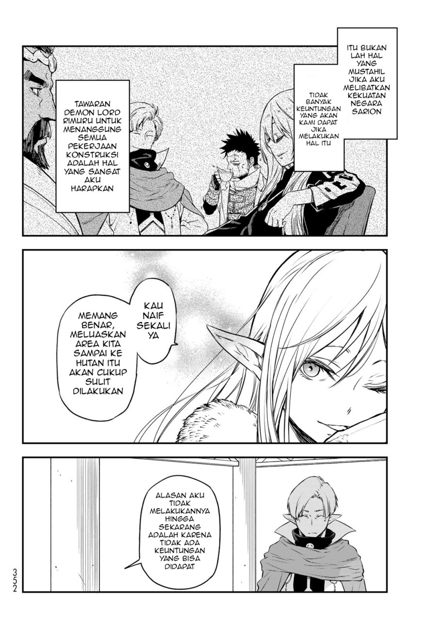 Tensei Shitara Slime Datta Ken Chapter 102 Bahasa Indonesia