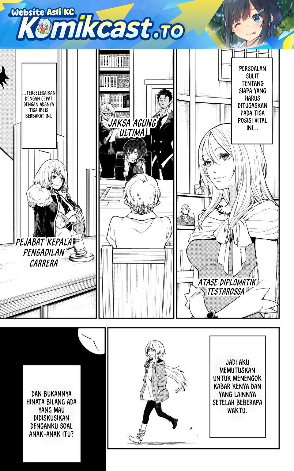 Tensei Shitara Slime Datta Ken Chapter 136 Bahasa Indonesia