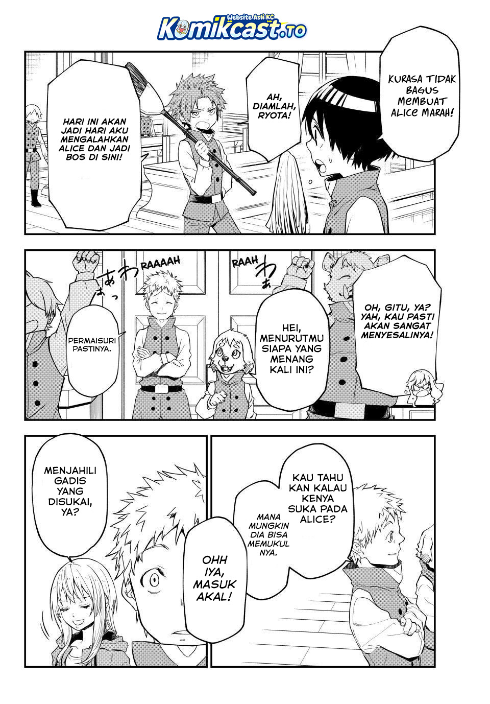 Tensei Shitara Slime Datta Ken Chapter 136 Bahasa Indonesia