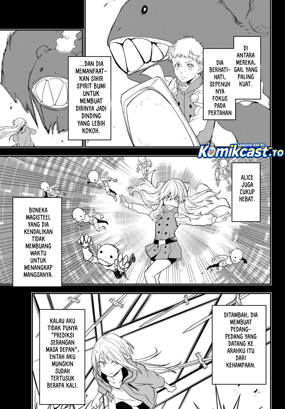 Tensei Shitara Slime Datta Ken Chapter 136 Bahasa Indonesia