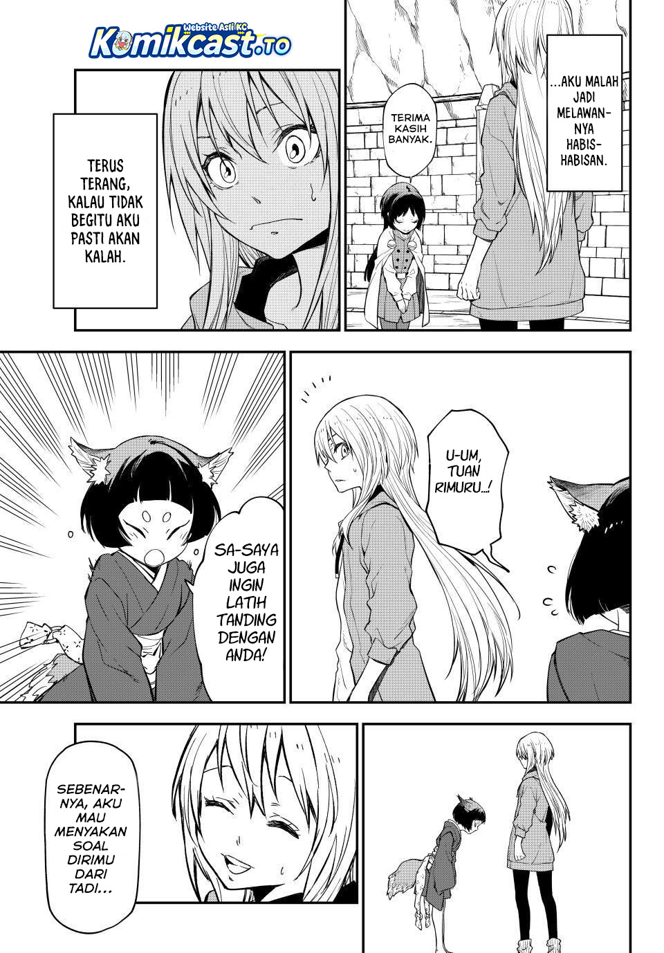 Tensei Shitara Slime Datta Ken Chapter 136 Bahasa Indonesia