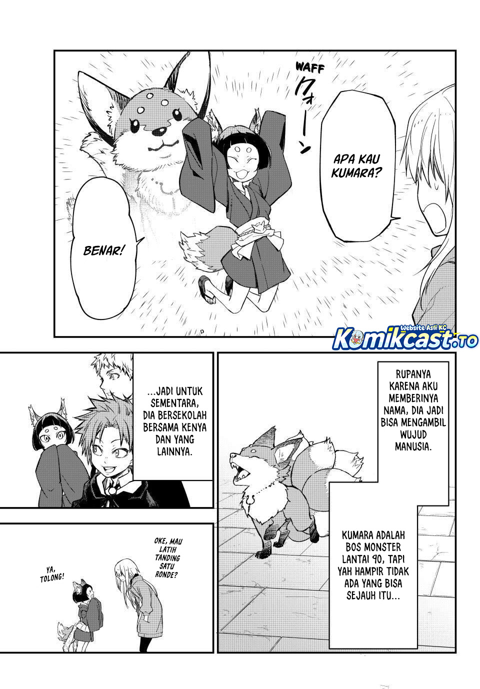 Tensei Shitara Slime Datta Ken Chapter 136 Bahasa Indonesia