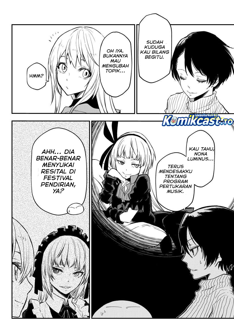Tensei Shitara Slime Datta Ken Chapter 136 Bahasa Indonesia