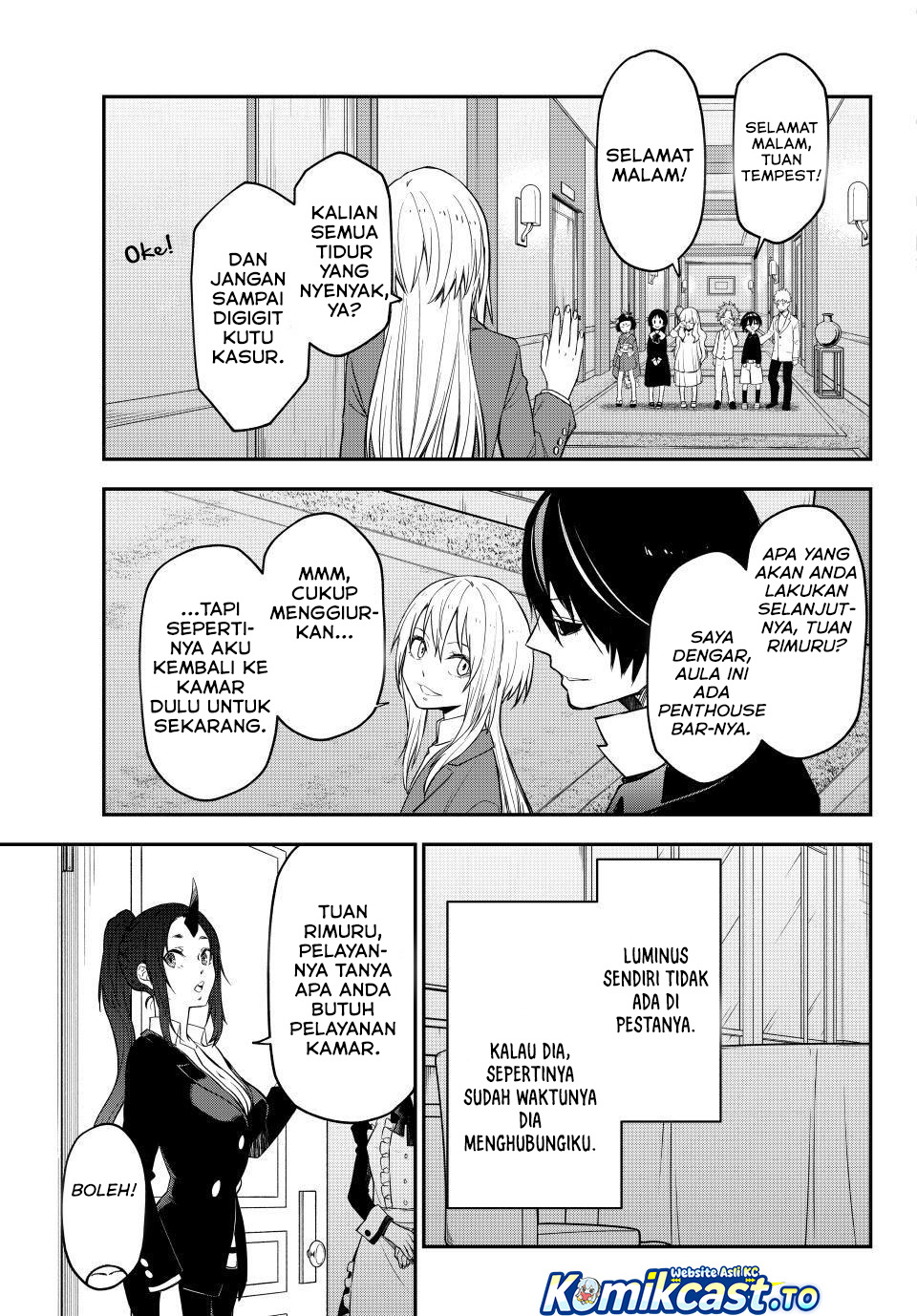 Tensei Shitara Slime Datta Ken Chapter 136 Bahasa Indonesia