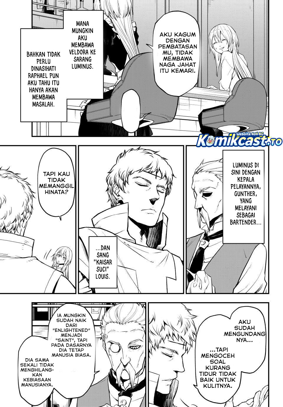 Tensei Shitara Slime Datta Ken Chapter 136 Bahasa Indonesia