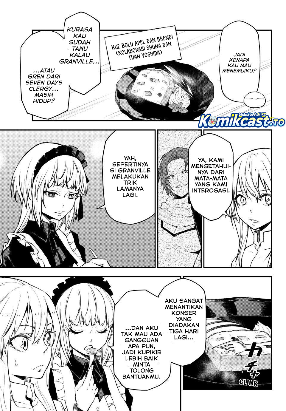 Tensei Shitara Slime Datta Ken Chapter 136 Bahasa Indonesia