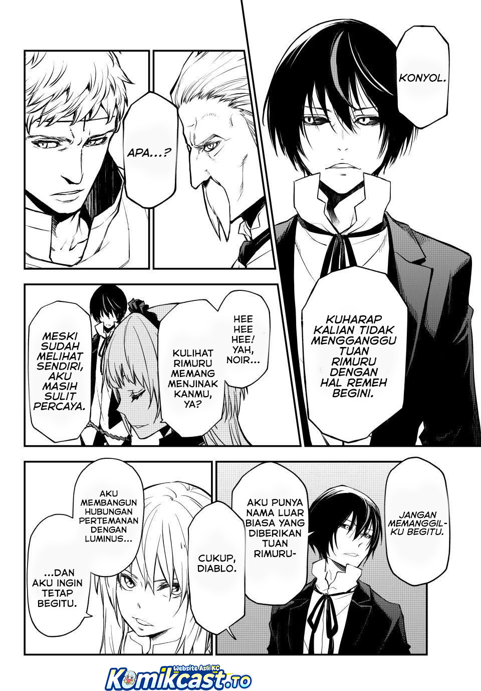 Tensei Shitara Slime Datta Ken Chapter 136 Bahasa Indonesia