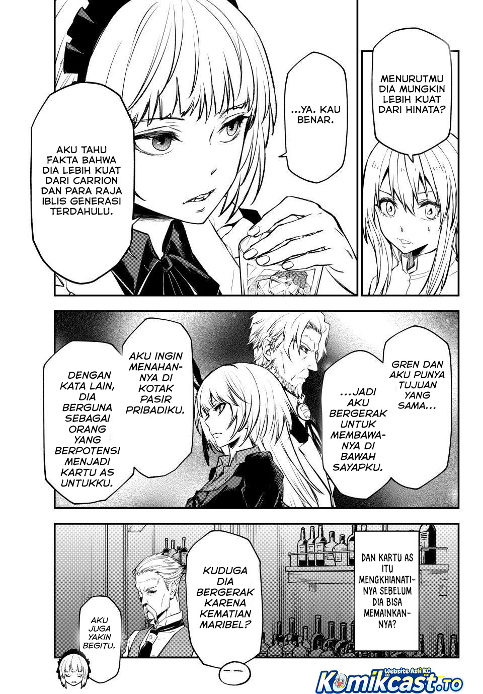 Tensei Shitara Slime Datta Ken Chapter 136 Bahasa Indonesia