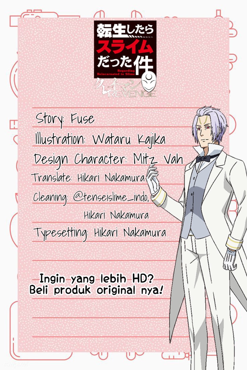 Tensei Shitara Slime Datta Ken: Clayman Revenge Chapter 01 Bahasa Indonesia