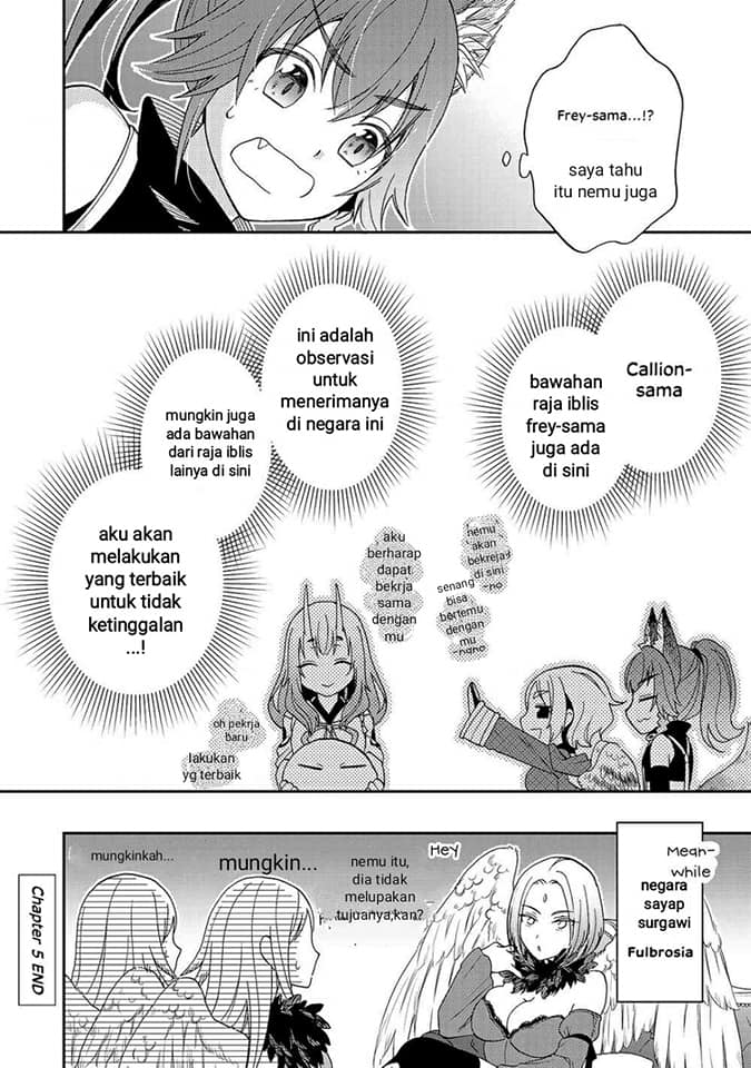 Tensei Shitara Slime Datta Ken Ibun: Makoku Gurashi no Trinity chapter 5