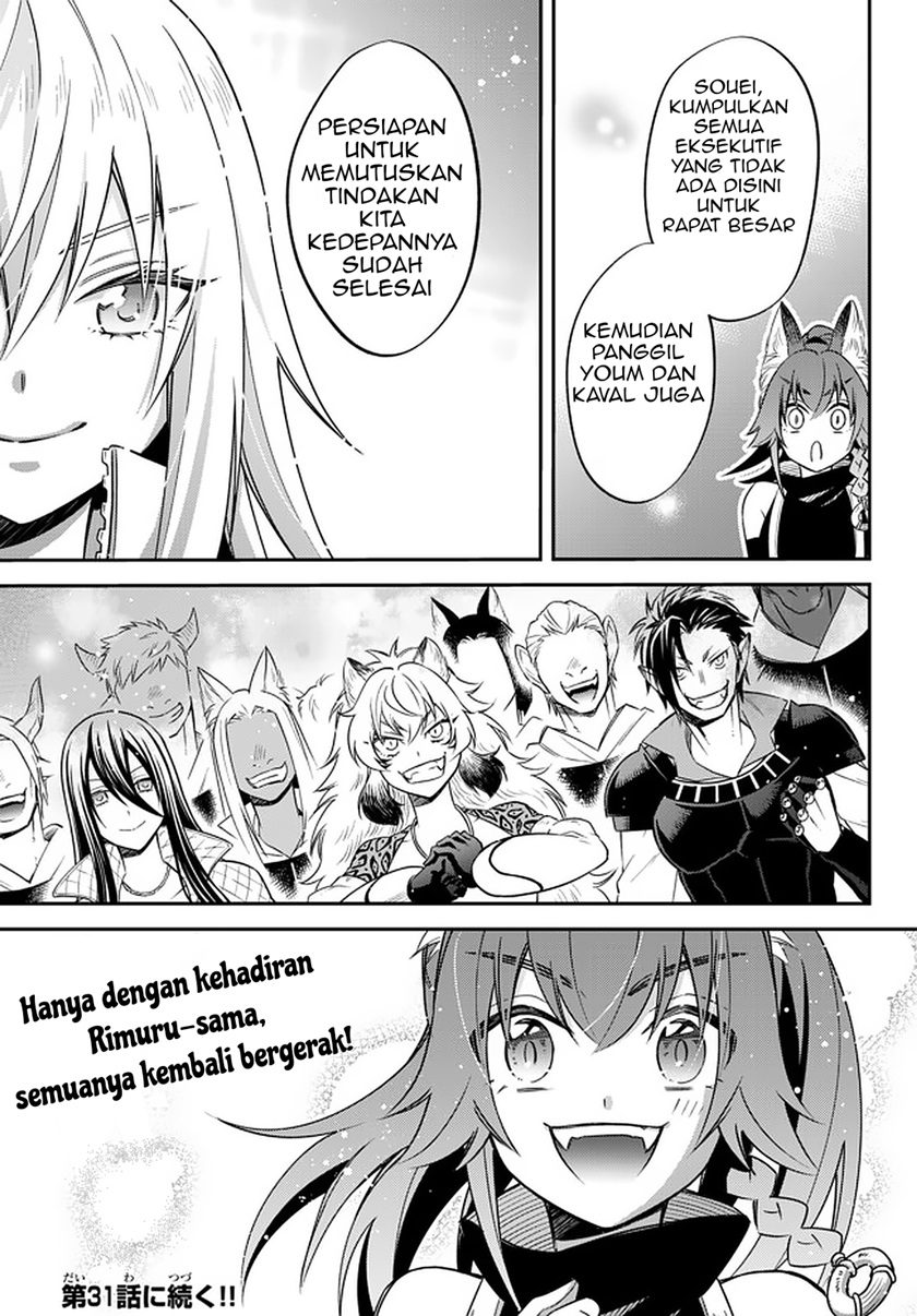 Tensei Shitara Slime Datta Ken Ibun: Makoku Gurashi no Trinity chapter 30