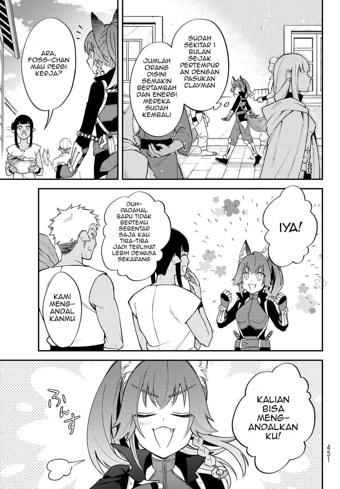 Tensei Shitara Slime Datta Ken Ibun: Makoku Gurashi no Trinity chapter 43