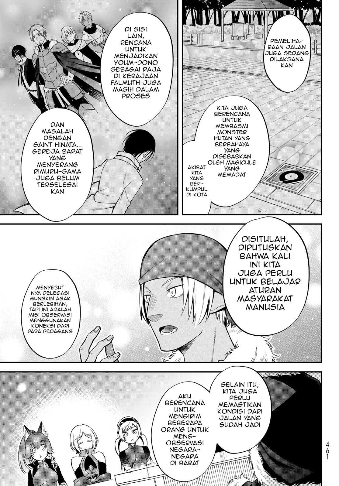 Tensei Shitara Slime Datta Ken Ibun: Makoku Gurashi no Trinity chapter 43