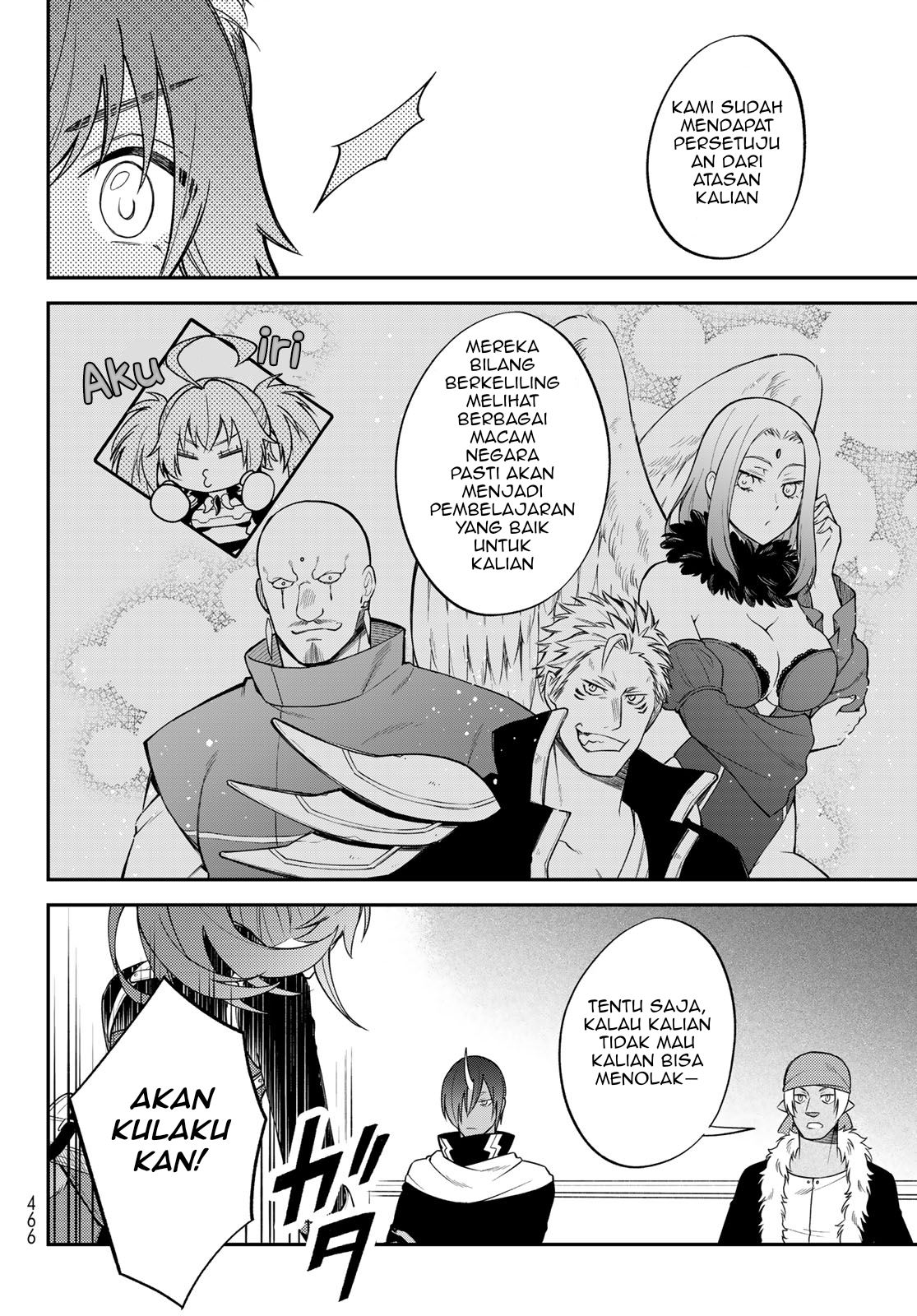 Tensei Shitara Slime Datta Ken Ibun: Makoku Gurashi no Trinity chapter 43