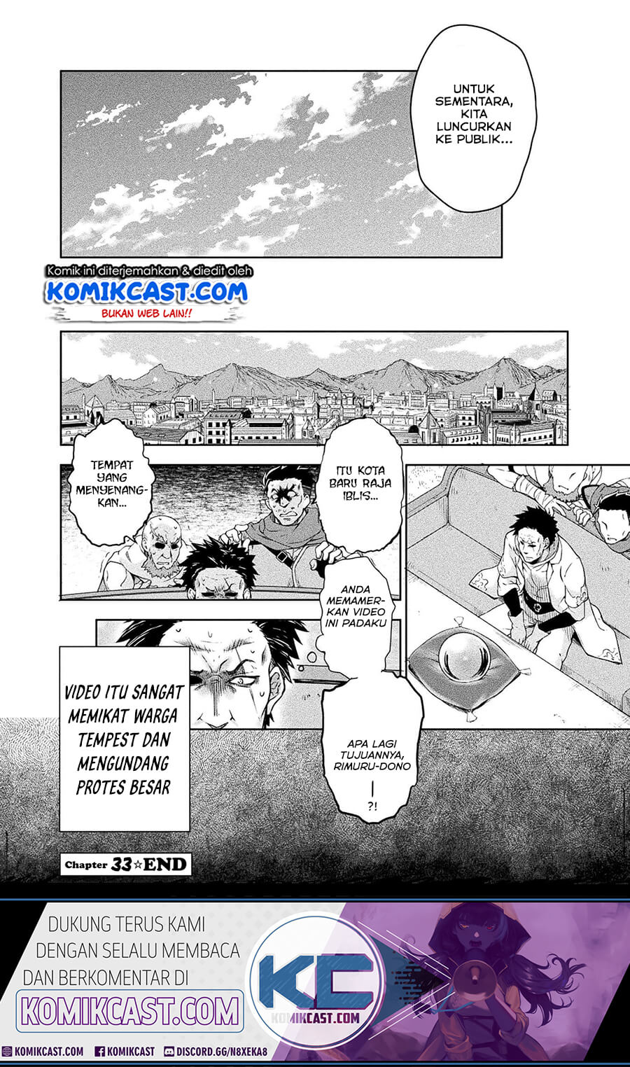 Tensei Shitara Slime Datta Ken: Mamono no Kuni no Arukikata chapter 33