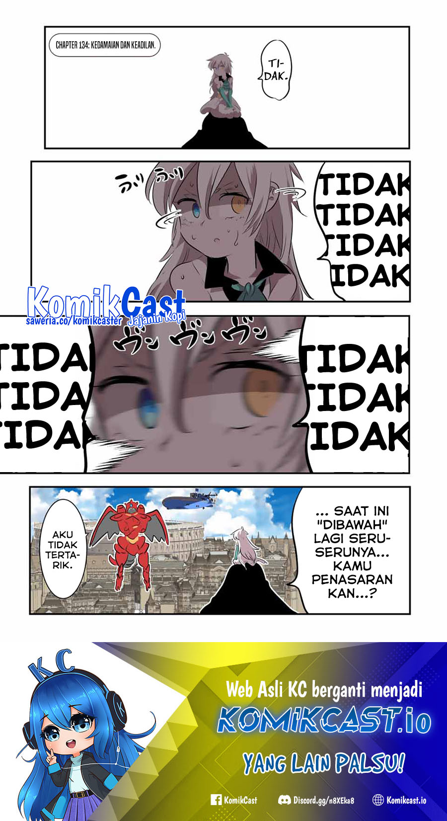 Tensei Shitara dai Nana Ouji dattanode, Kimamani Majutsu o Kiwamemasu chapter 134