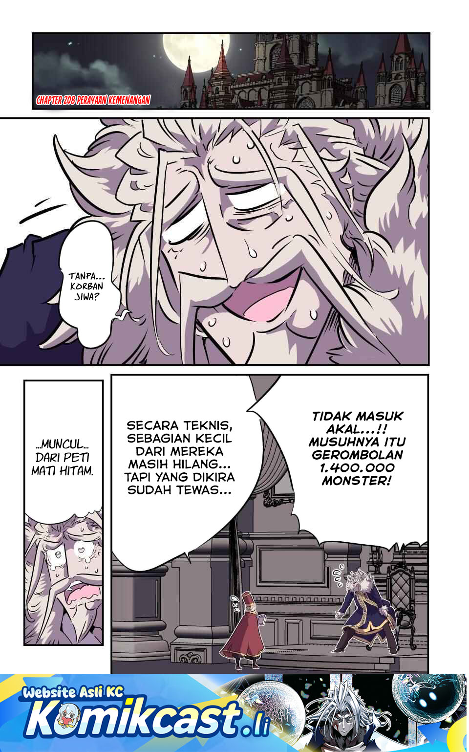 Tensei Shitara dai Nana Ouji dattanode Chapter 208 Bahasa Indonesia