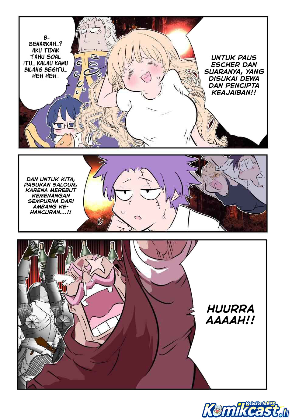 Tensei Shitara dai Nana Ouji dattanode Chapter 208 Bahasa Indonesia