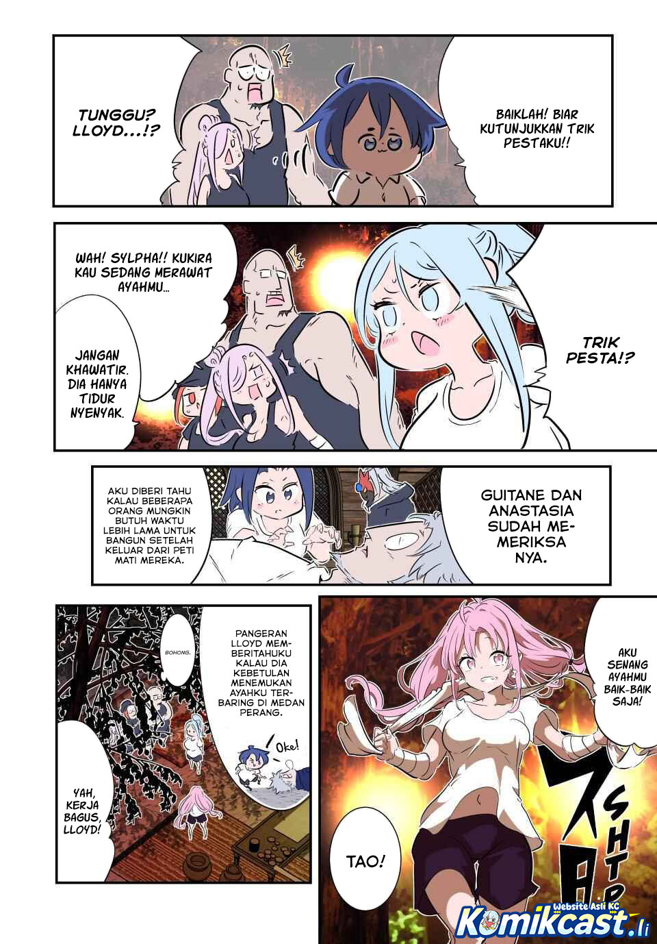 Tensei Shitara dai Nana Ouji dattanode Chapter 208 Bahasa Indonesia