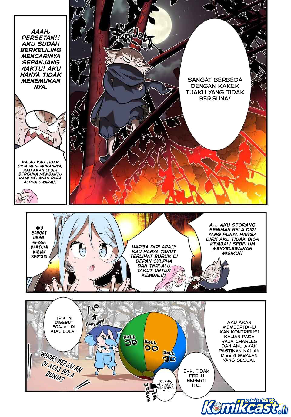 Tensei Shitara dai Nana Ouji dattanode Chapter 208 Bahasa Indonesia