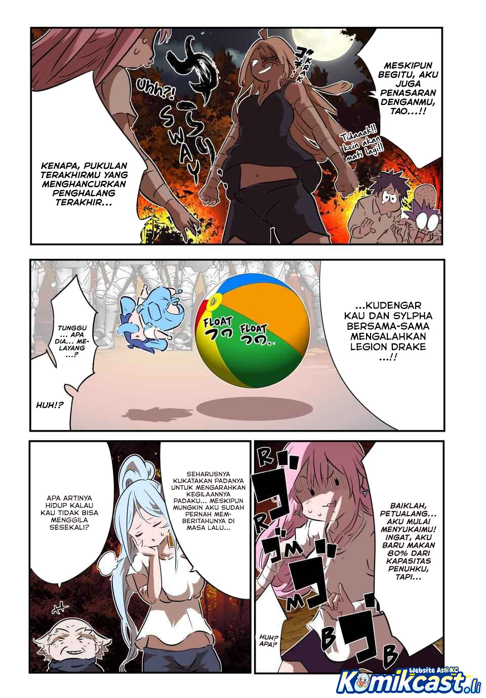 Tensei Shitara dai Nana Ouji dattanode Chapter 208 Bahasa Indonesia