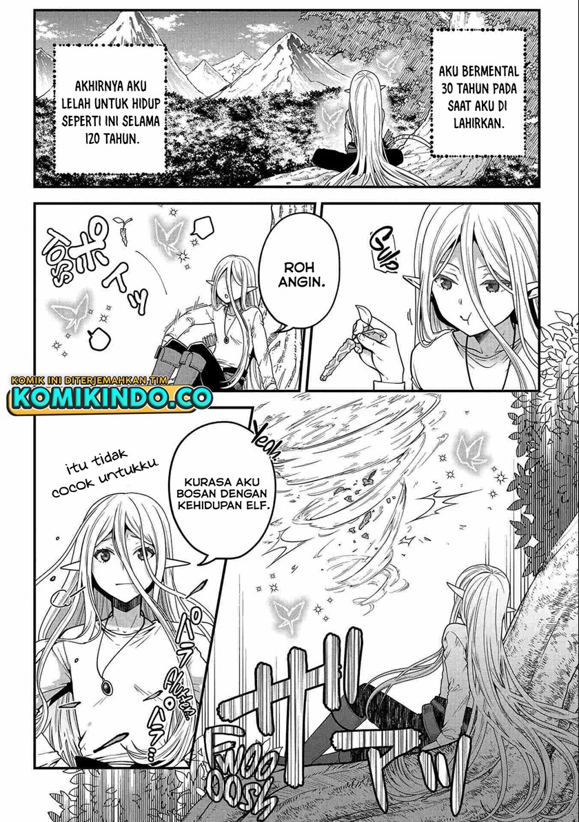 Tensei Shite High Elf ni Narimashitaga, Slow Life wa 120-nen de Akimashita Chapter 01 Bahasa Indonesia