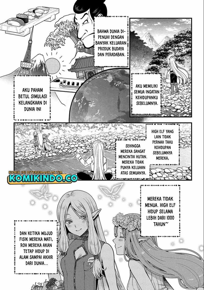 Tensei Shite High Elf ni Narimashitaga, Slow Life wa 120-nen de Akimashita Chapter 01 Bahasa Indonesia
