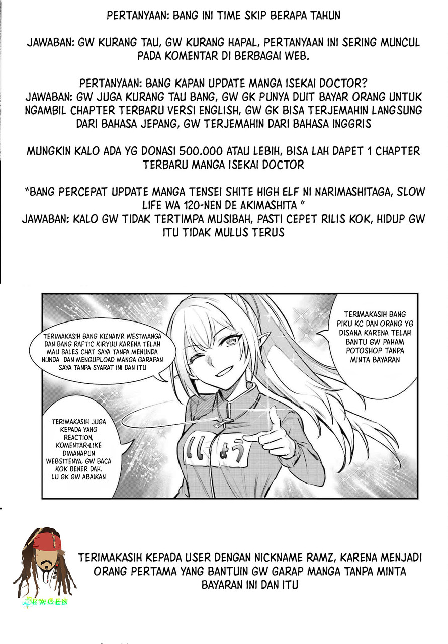 Tensei Shite High Elf ni Narimashitaga, Slow Life wa 120-nen de Akimashita Chapter 35 Bahasa Indonesia